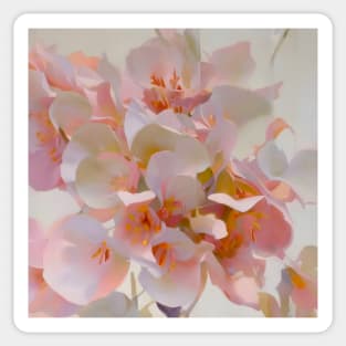 Airy Apple Blossoms Sticker